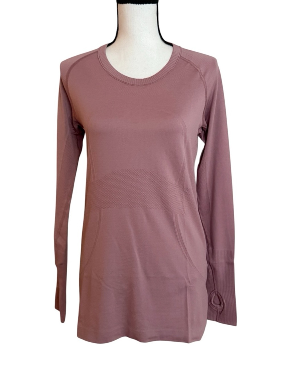 lululemon athletica Long Sleeve Crewneck Top in Dusty Rose - Picture 4 of 10